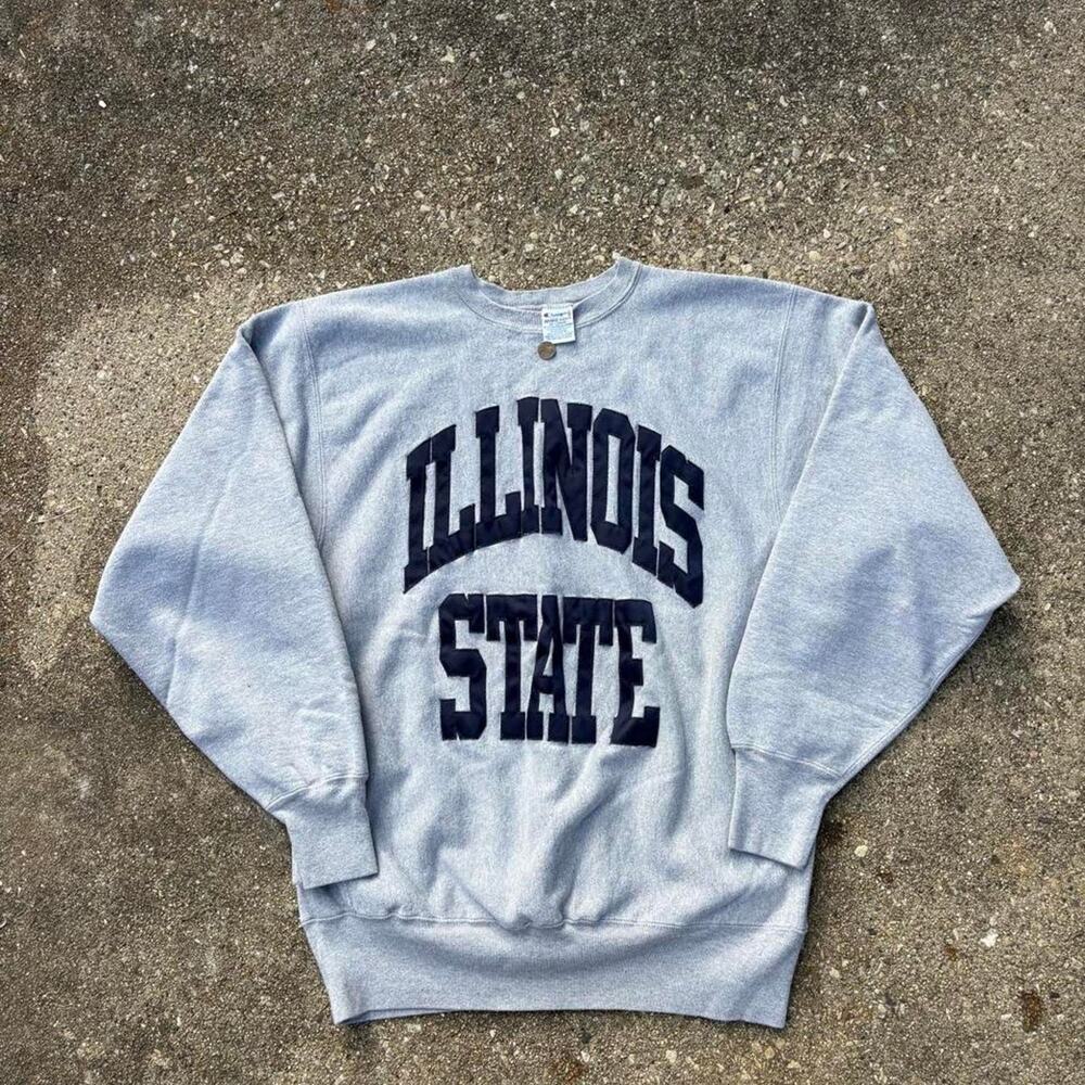 Vintage 90s archive Champion Reverse Weave Illinois State University